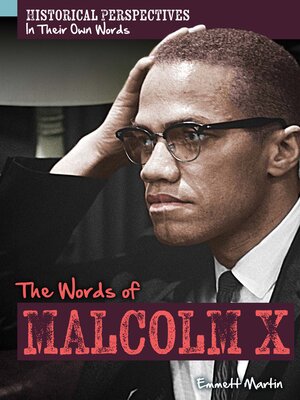cover image of The Words of Malcolm X